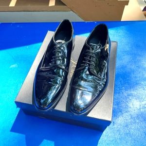 Zara Mens High Gloss Dress Shoes 41Size 8.5